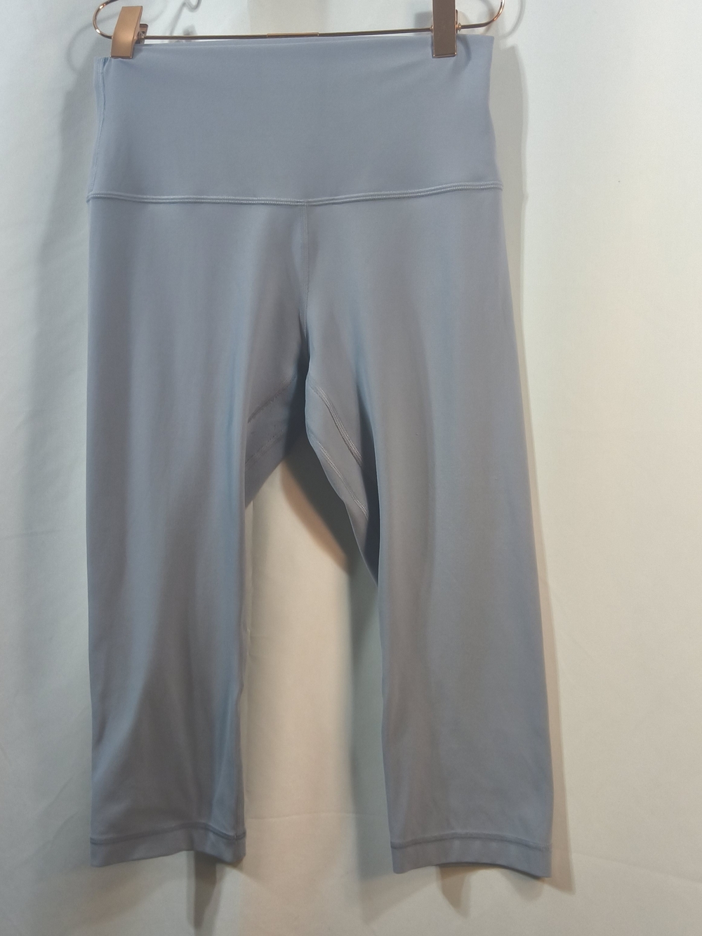 Lululemon Align Crop 21" leggingHigh-Waist Cropped Leggings in  Gra Blue.Size 6 - Picture 7 of 7